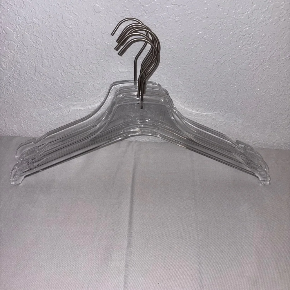 KENZO x H&M Clear Plastic Hangers Set of 6 Designer Collaboration